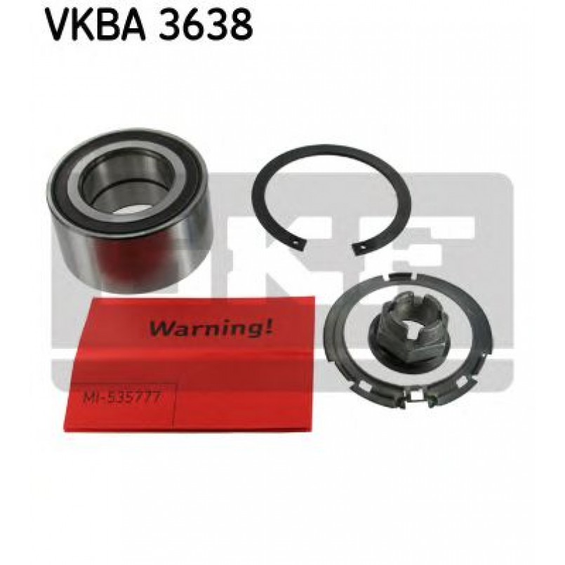 VKBA 3638 SKF Підшипник кульковий d>30